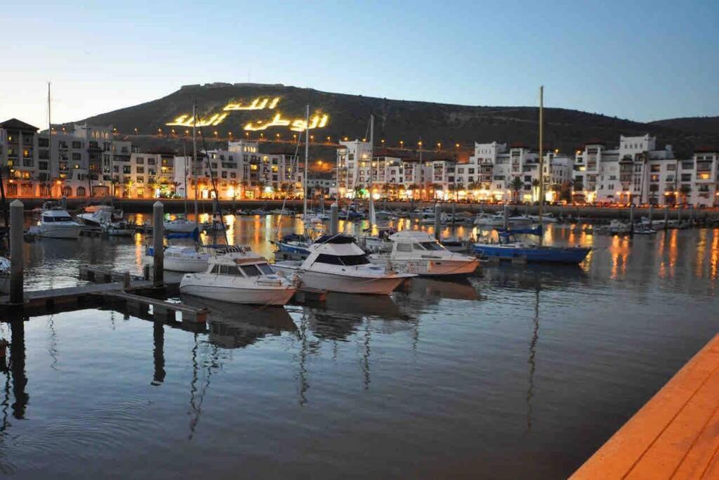Marina Agadir - Luxury Pool View Apartment 2Bdr Luaran gambar